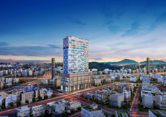 사진= 부천 춘의역 웰유듀플렉스. 조감도